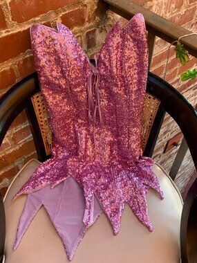 Trashy Lingerie Girl on Fire Dress XS - Lavender Glamour Sequins